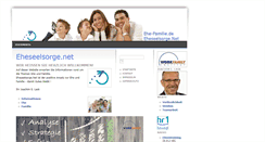 Desktop Screenshot of eheseelsorge.net